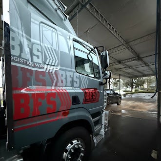  Bold, Branded, and Ready to Roll – BFS Logistics DAF Truck Wrapped by Signarama Mandurah!