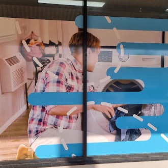  Retail Windows Reimagined – Lifestyle Window Graphics for Harvey Norman by Signarama Mandurah