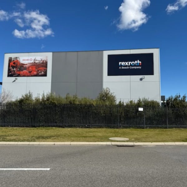 Project Spotlight: Bosch Rexroth & Hägglunds Building Signage