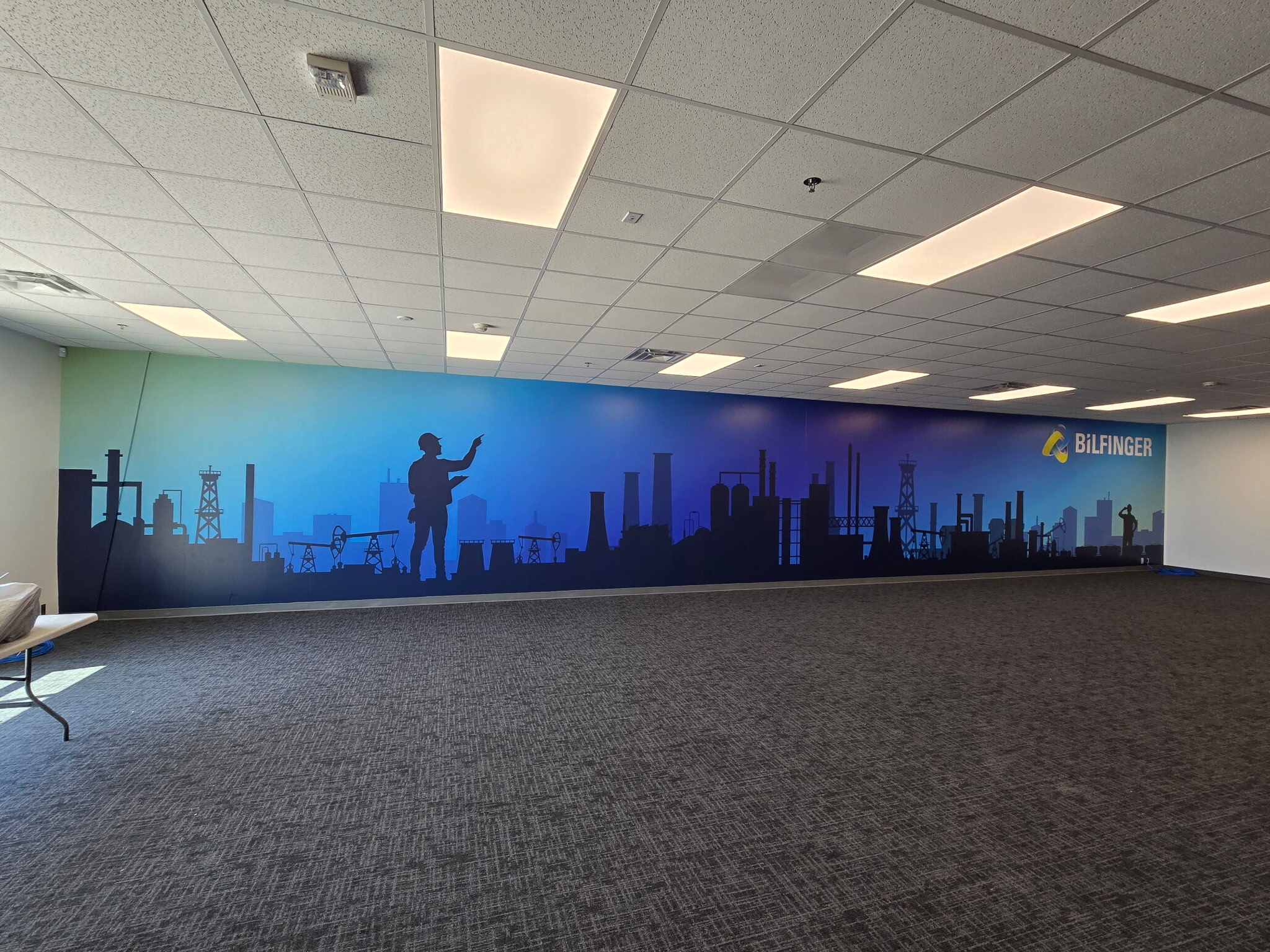 Custom office decoration