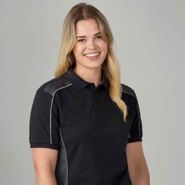 Custom Unisex Grid Short Sleeve Polo