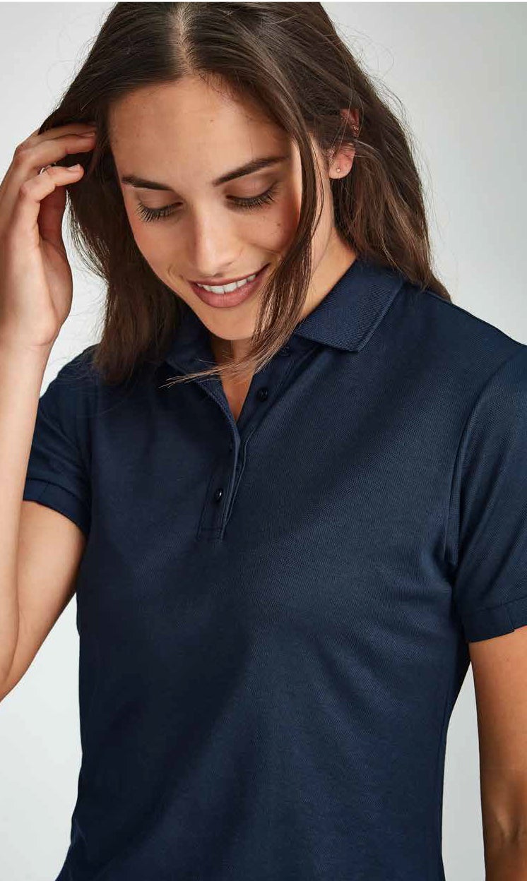 Womens Focus Short Sleeve Polo