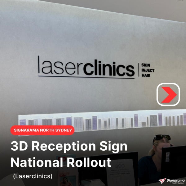 3D Reception Sign — National Project Rollout