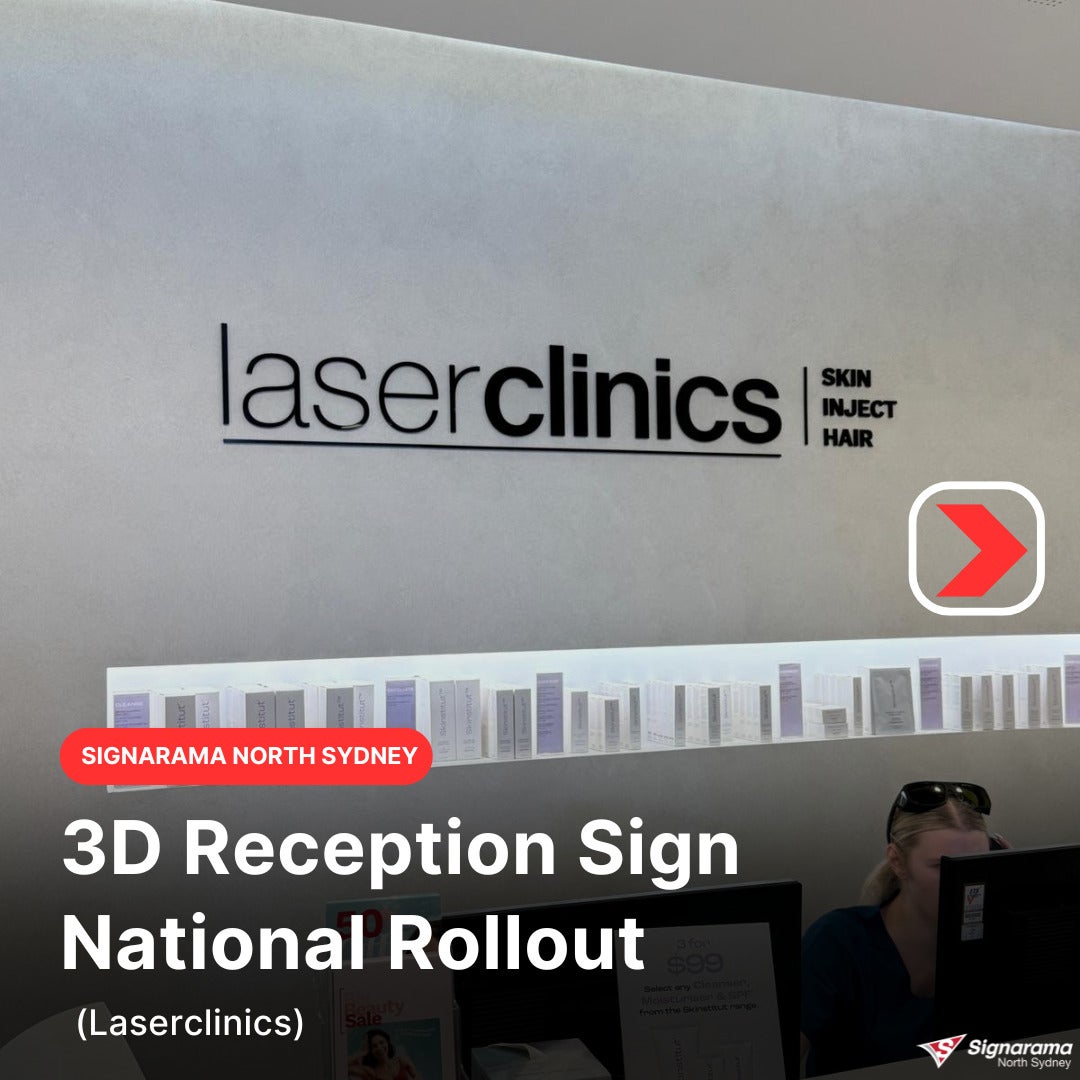 3D Reception Sign — National Project Rollout