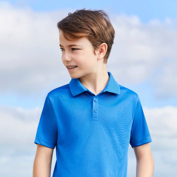 Custom Kids Action Short Sleeve Polo