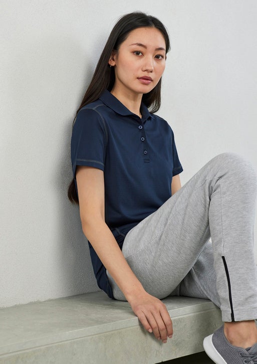 Womens Dart Short Sleeve Polo