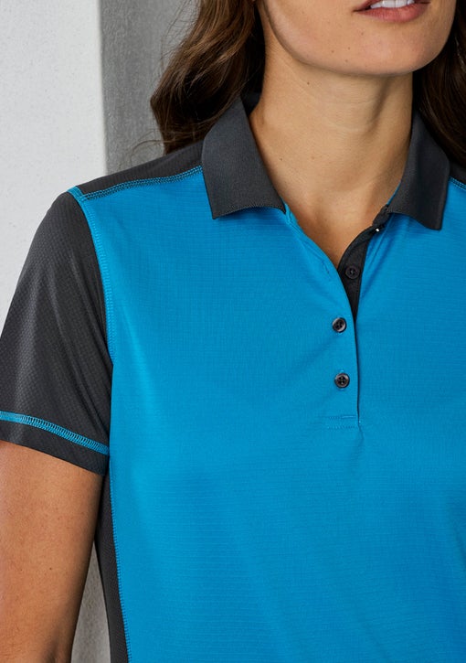 Womens Dart Short Sleeve Polo