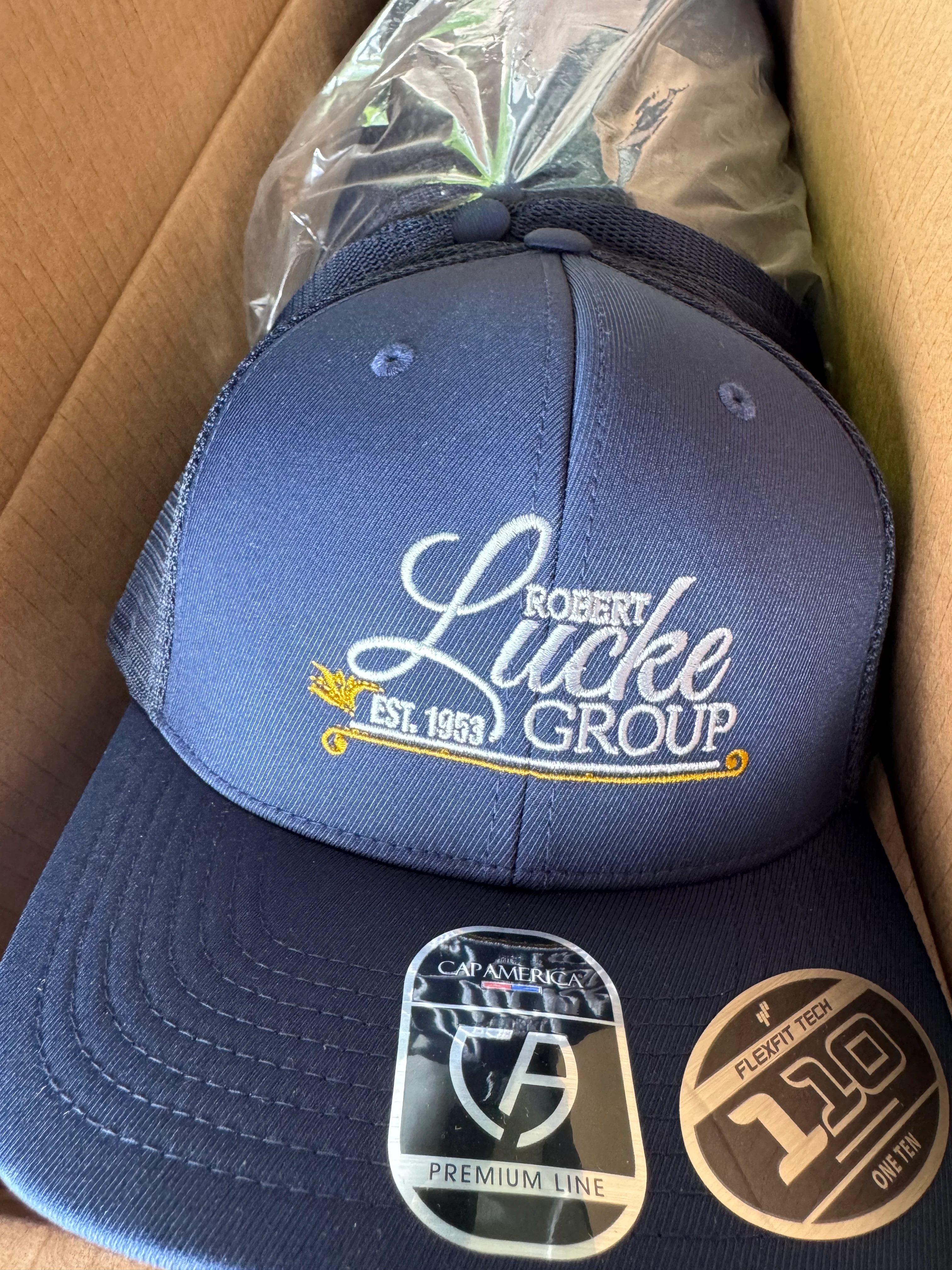 Custom Hats for the Robert Lucke Group