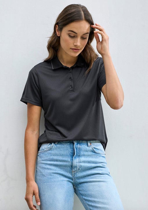 Womens Echo Short Sleeve Polo
