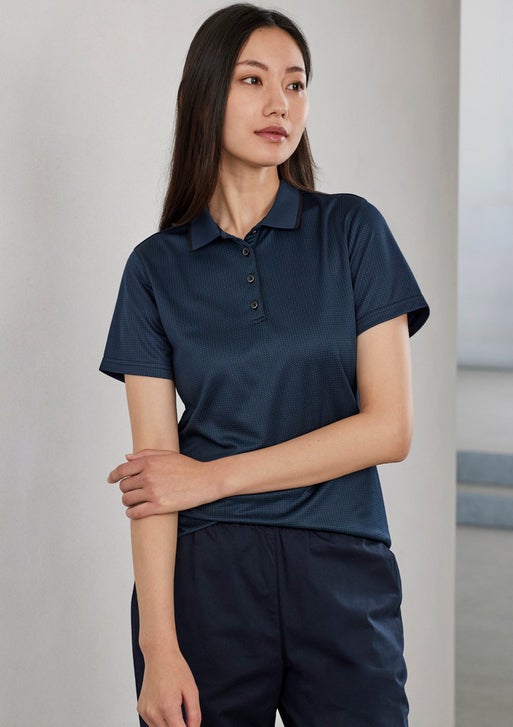 Womens Echo Short Sleeve Polo