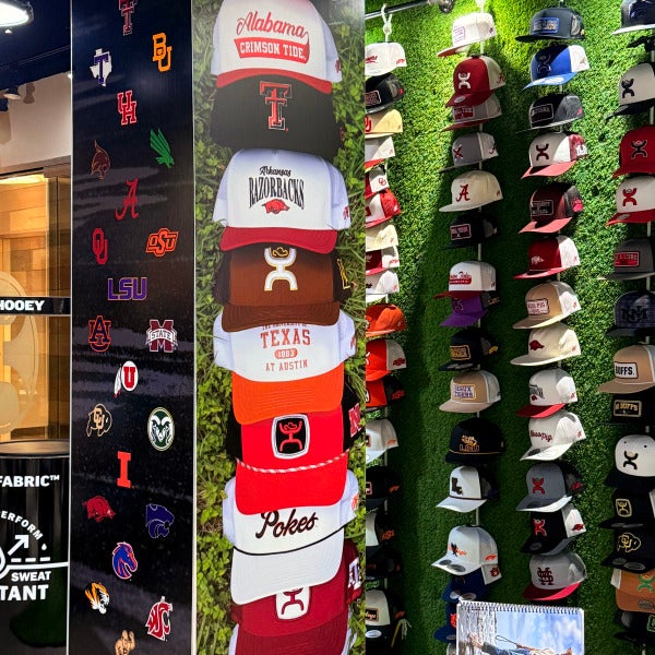 Perforated Windows and Foam Store Displays for Hooey done by Signarama North Fort Worth/Keller