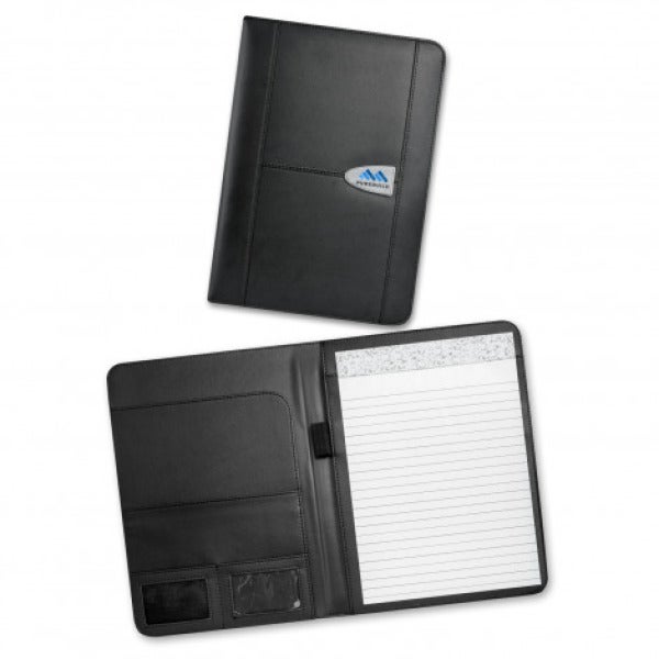 Custom Sovrano Leather Portfolio - Large