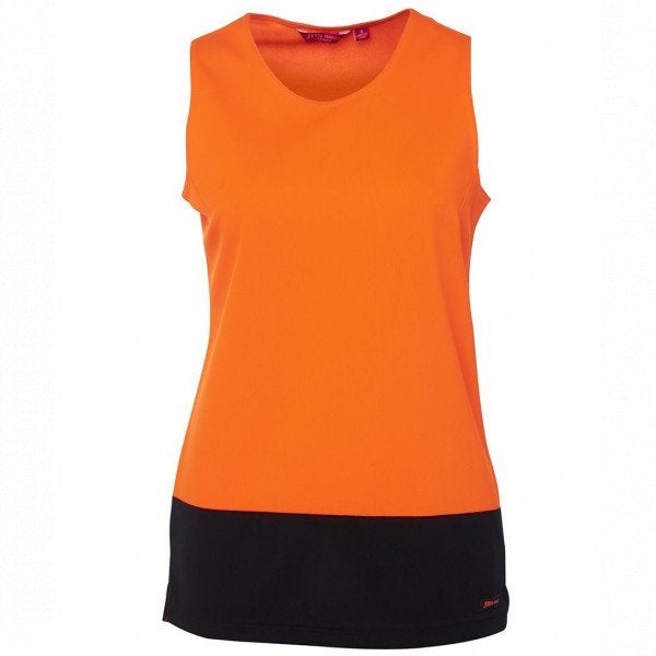 JB's Hi Vis Ladies Traditional Singlet