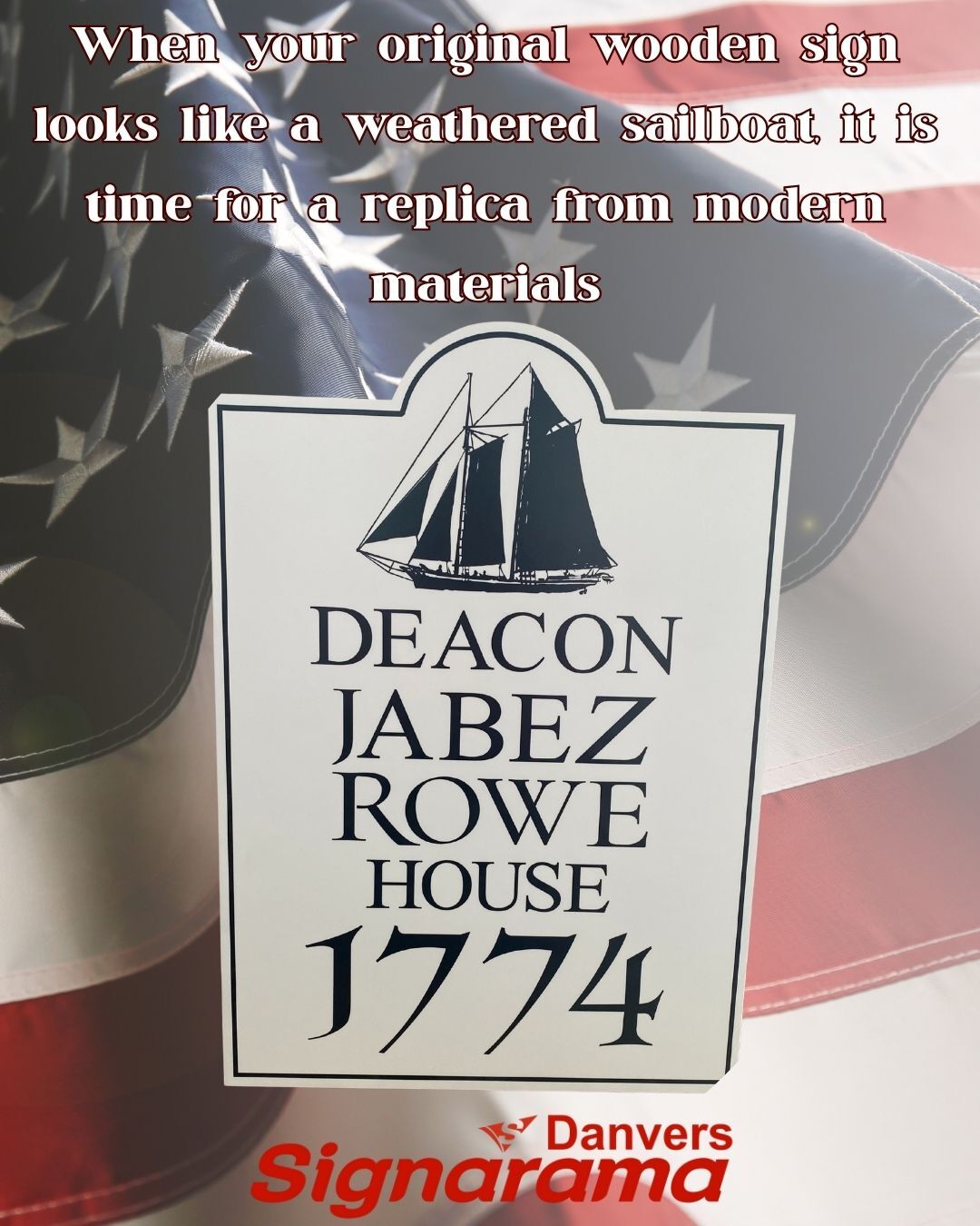 Deacon Jabez Rowe House, Gloucester MA - Historical Marker