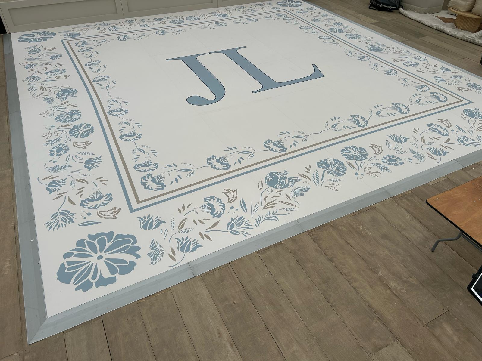 Elegant Custom Dance Floor for an Aspen Wedding