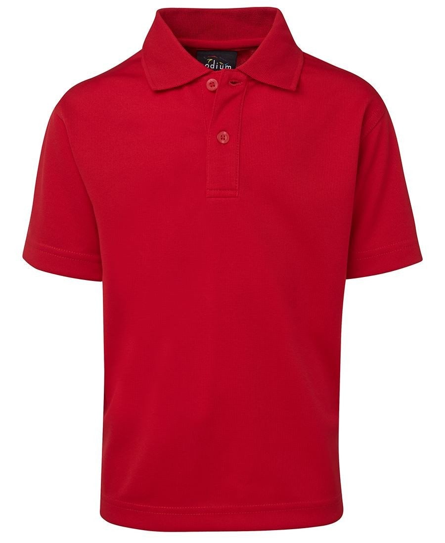 PODIUM KIDS S/S POLY POLO
