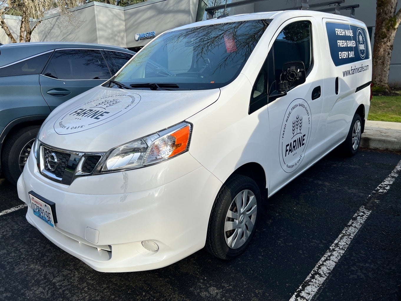Vehicle Graphics - Farine Bakery, Redmond, WA