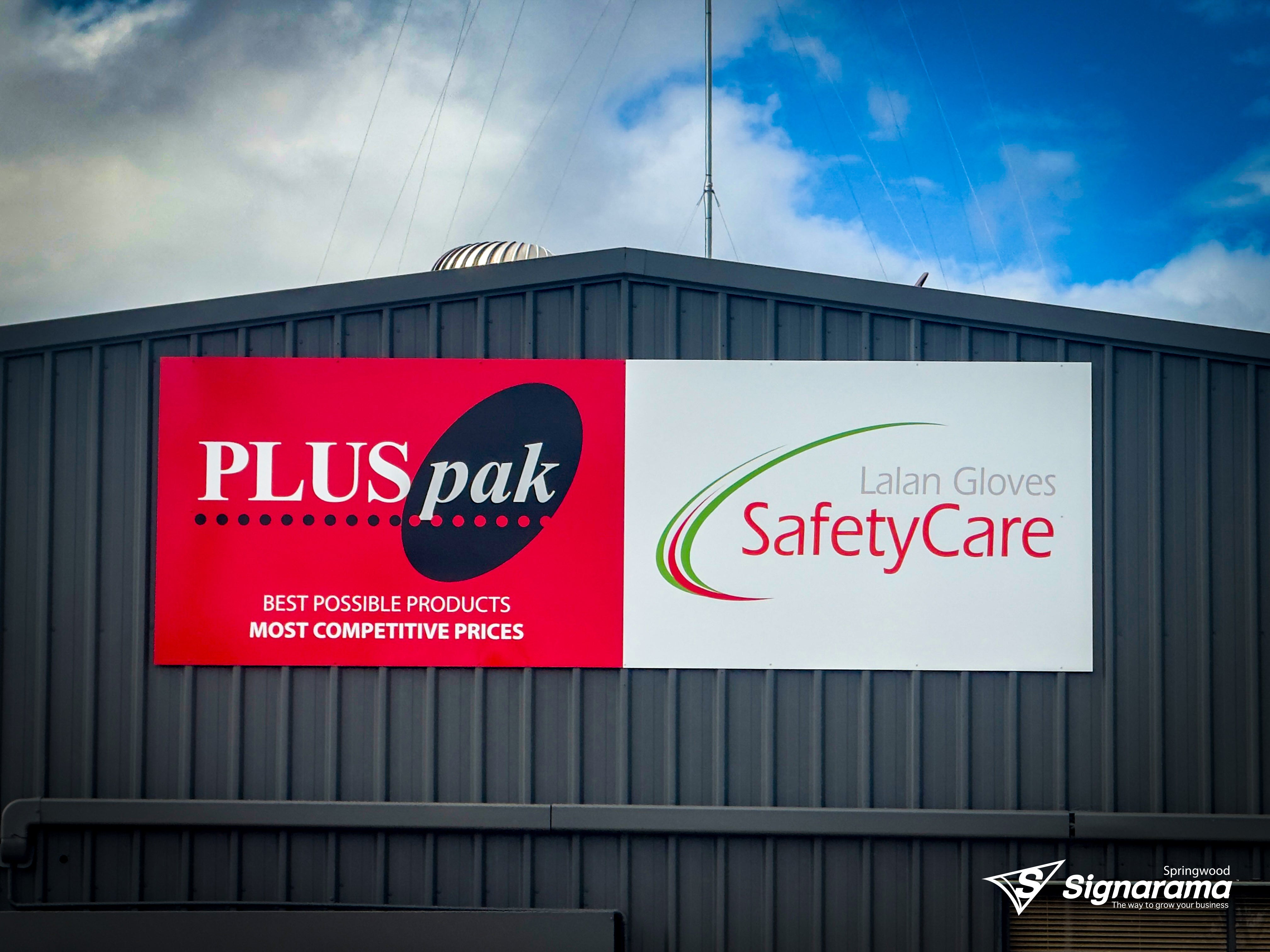 Site Signage - Plus Pak
