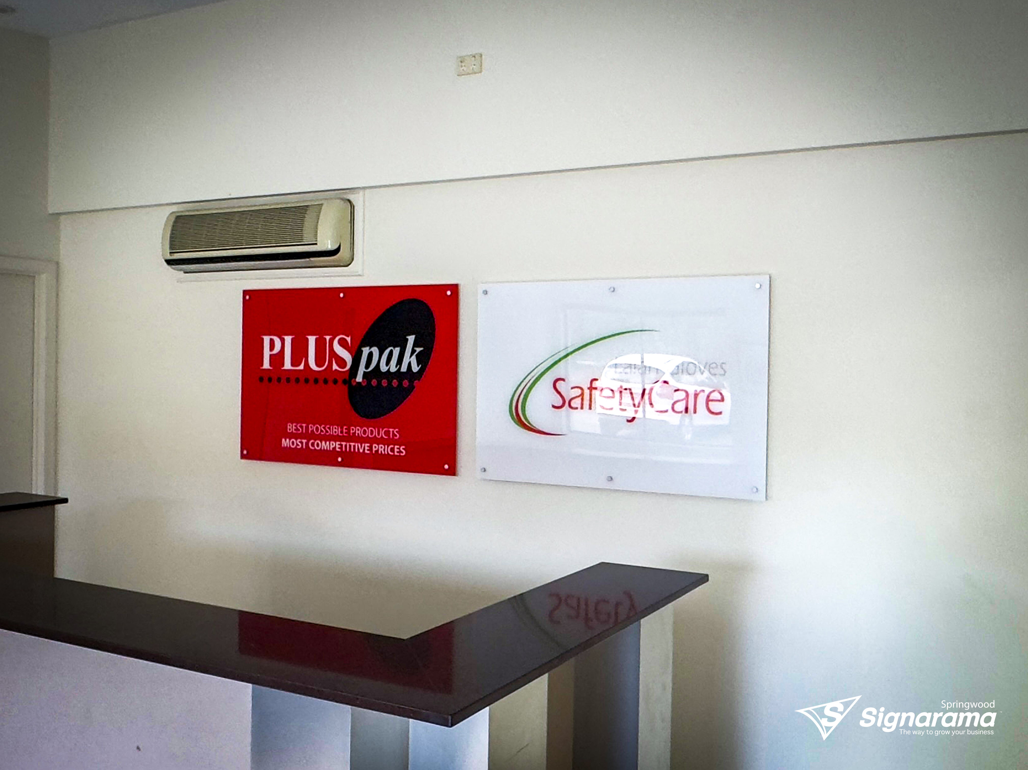 Site Signage - Plus Pak