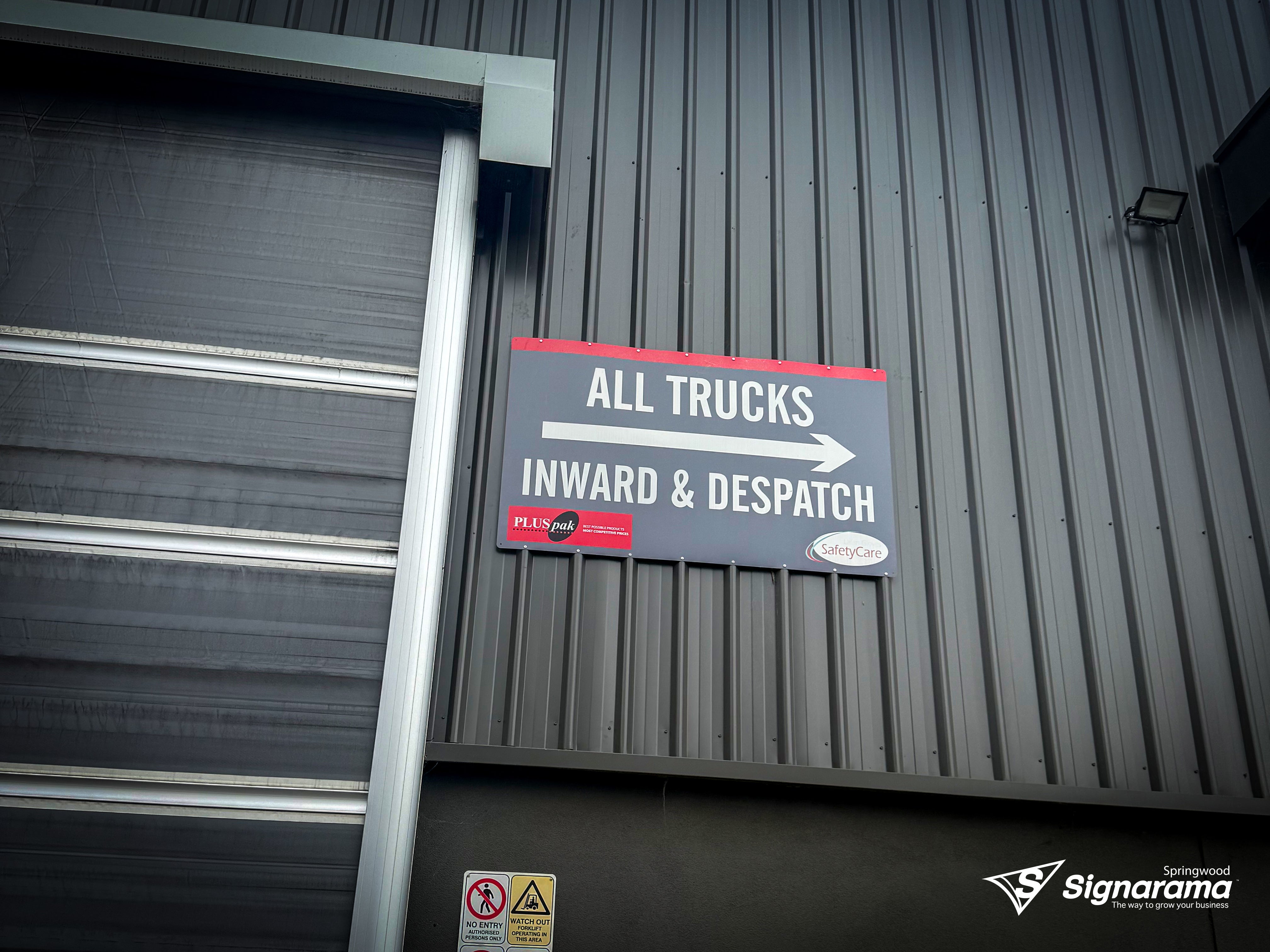 Site Signage - Plus Pak