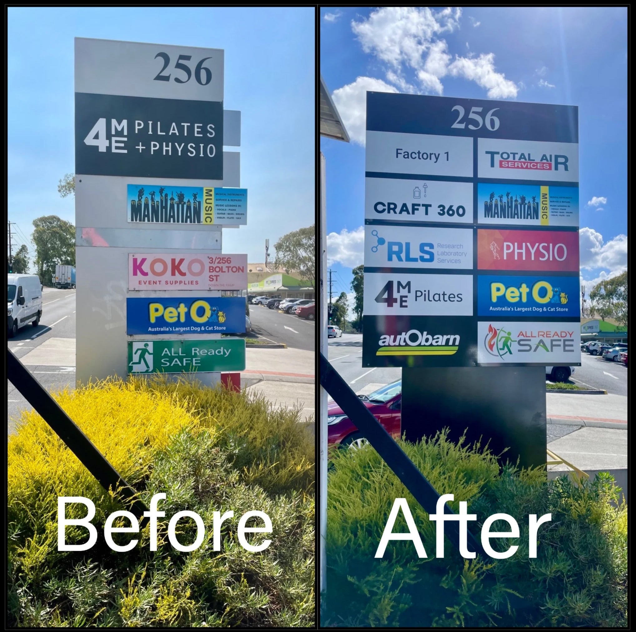 Pylon Sign Upgrade - Select Strata Communities - Eltham VIC.