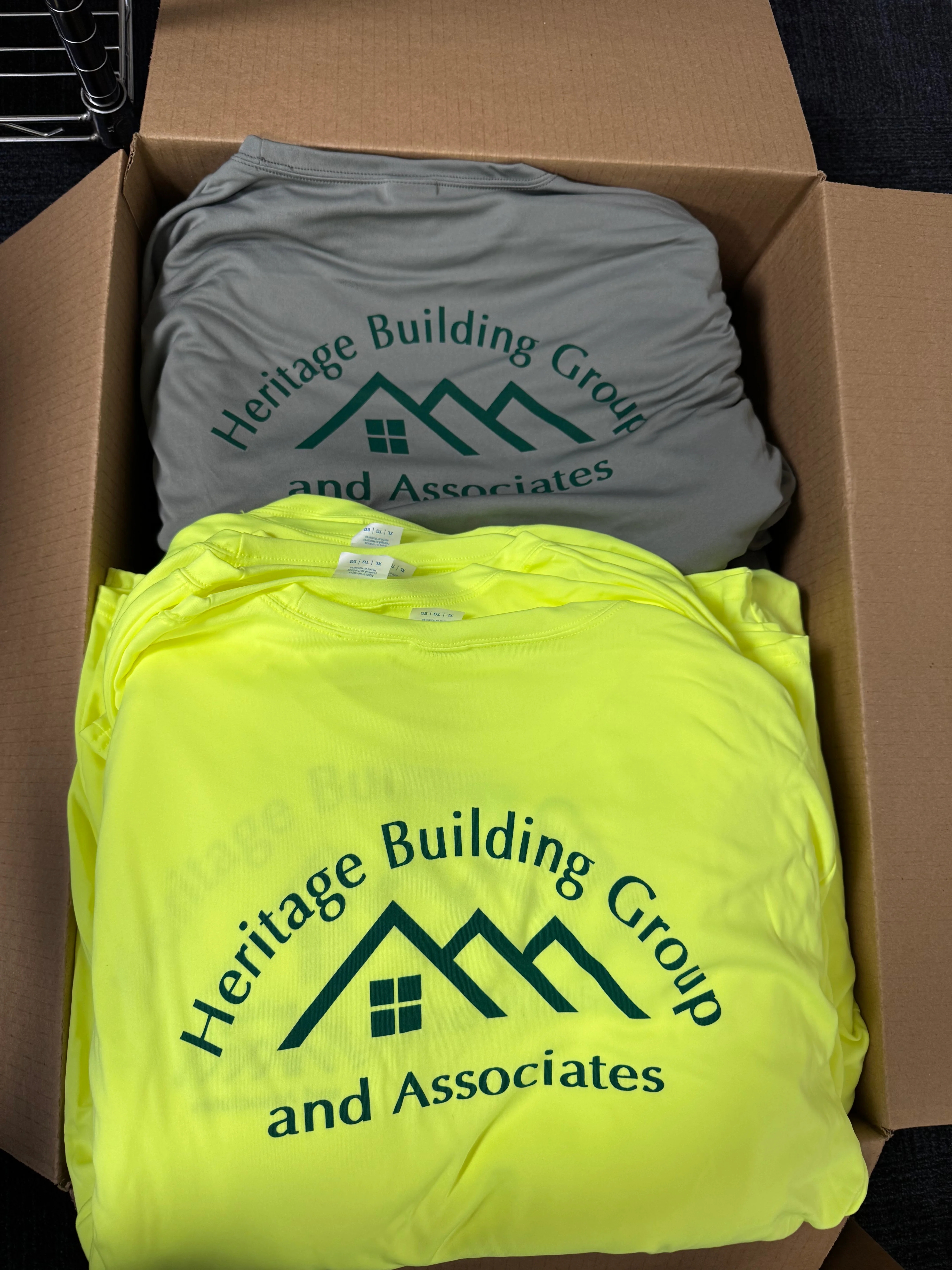 Tshirts, Polos, Golf Towls for Heritage Homes