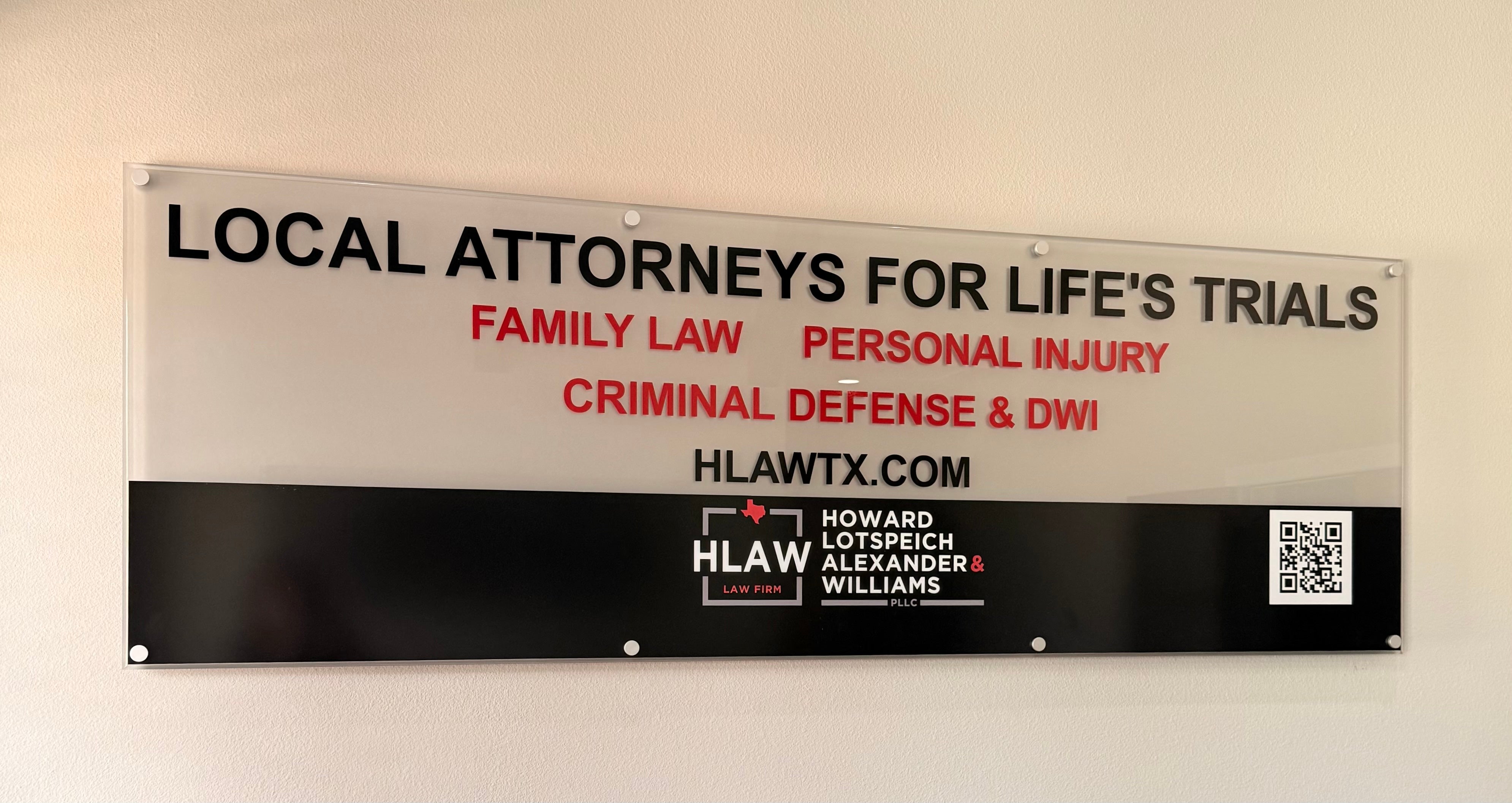 Elevating Legal Excellence with a New Monument Sign and Acrylics By Signarama North Fort Worth/Keller