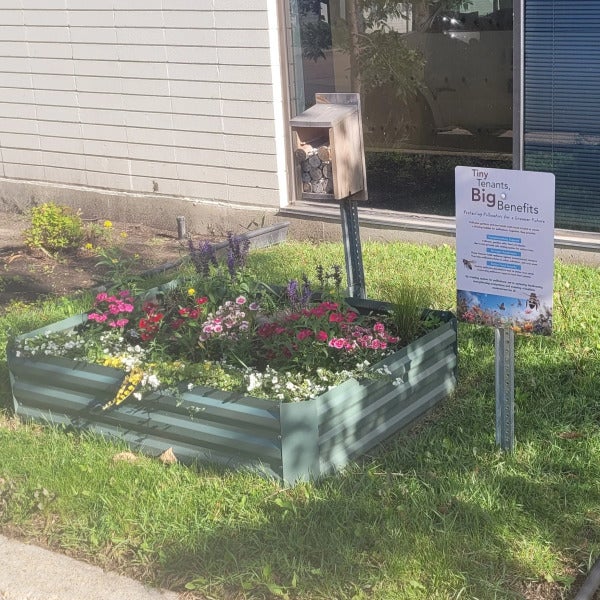 Tiny Tenants, Big Benefits Sign in Edmonton, AB