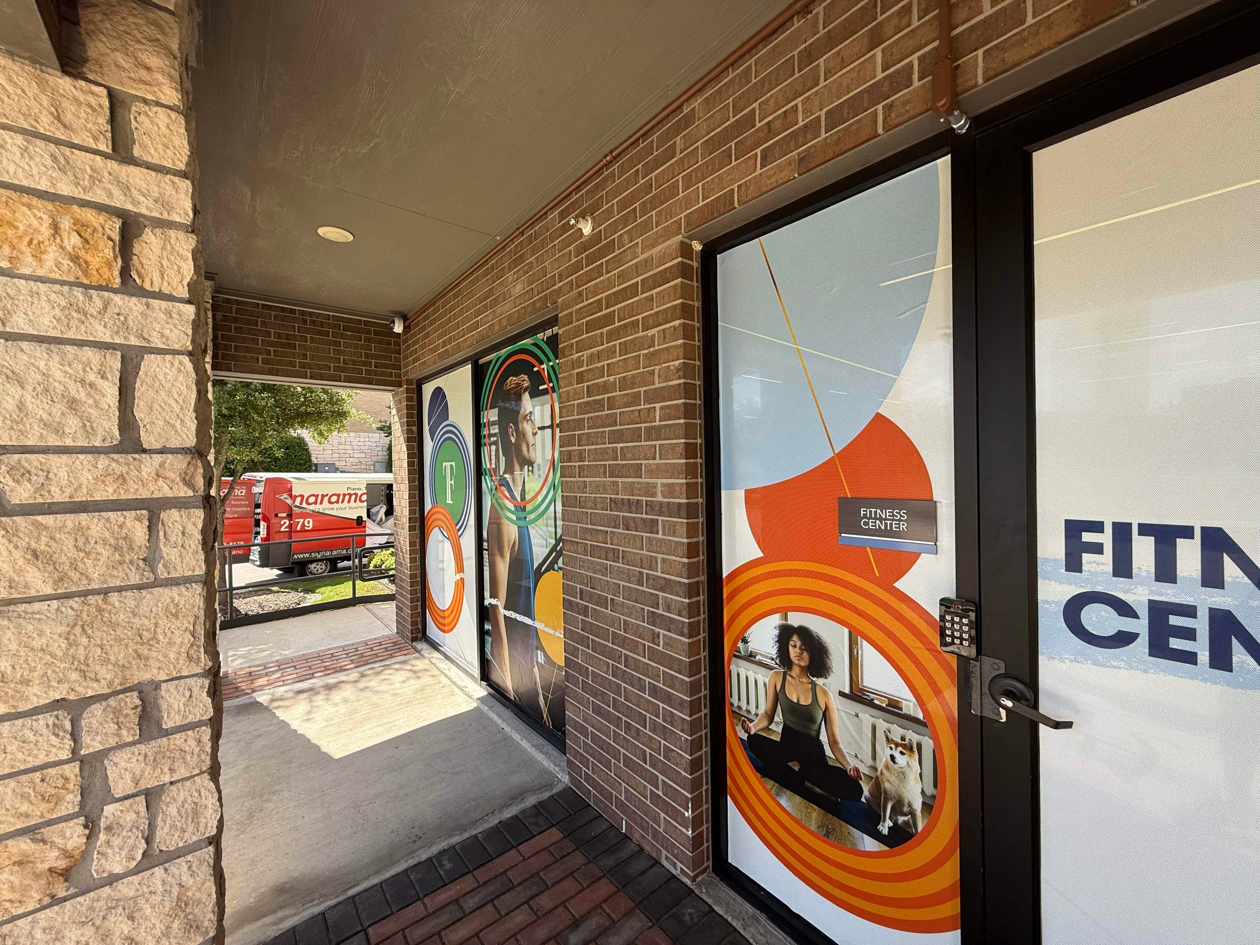 Boost Your Fitness Center Branding with Window Graphics