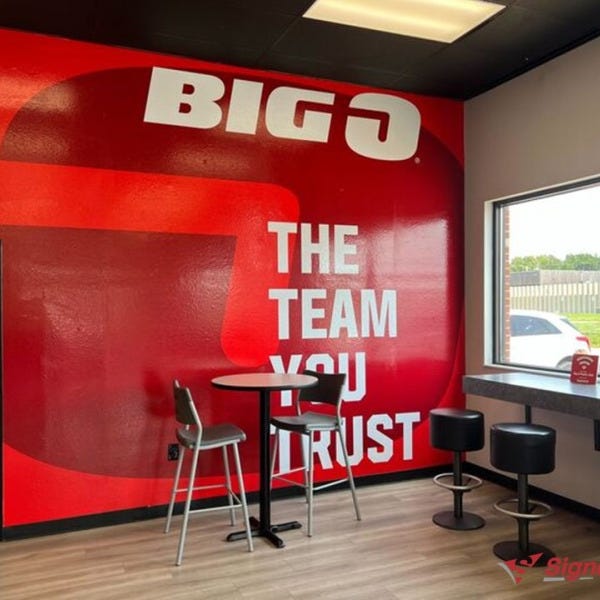 Ankeny - Big O Tires Wall Graphic (Urbandale)