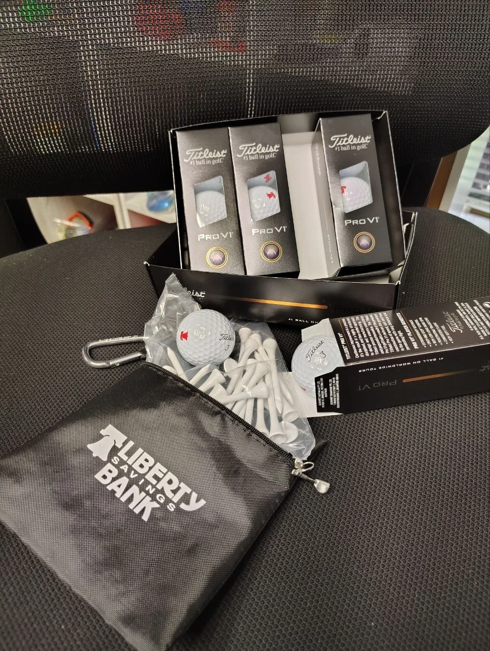 Branded Golf Event Kits for Liberty Savings Bank