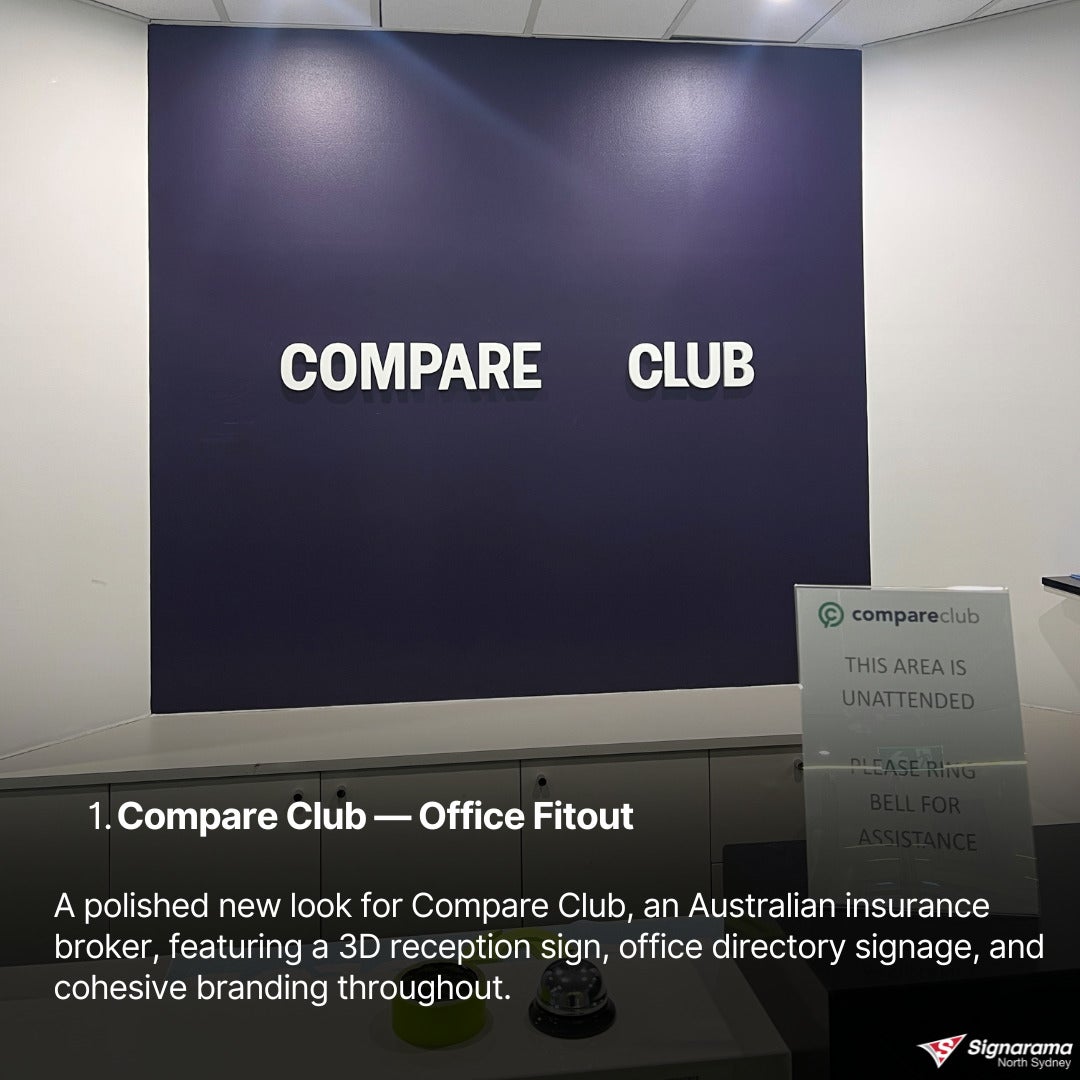 Office Fitout Signage Collection | 3D Signs, Directory Boards, Wall Graphics
