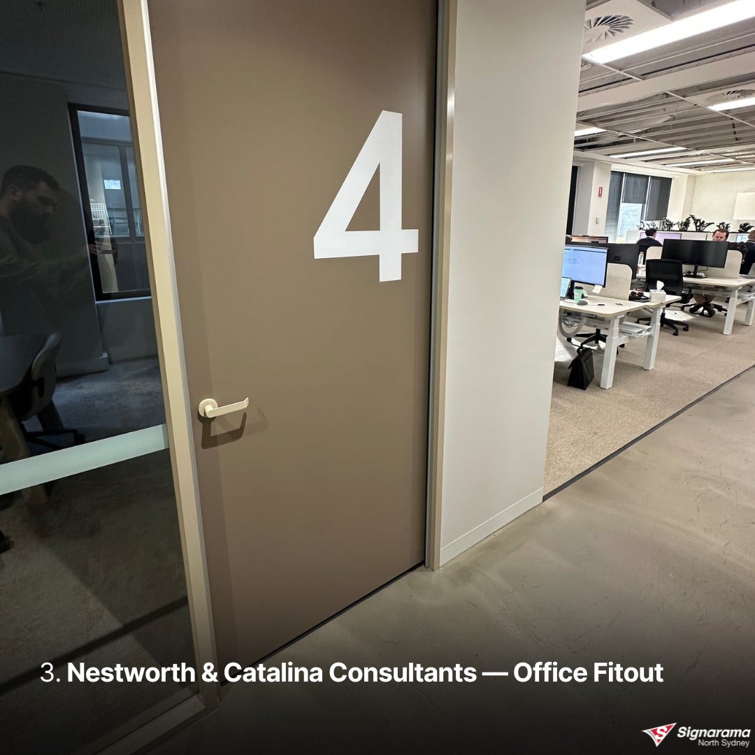 Office Fitout Signage Collection | 3D Signs, Directory Boards, Wall Graphics
