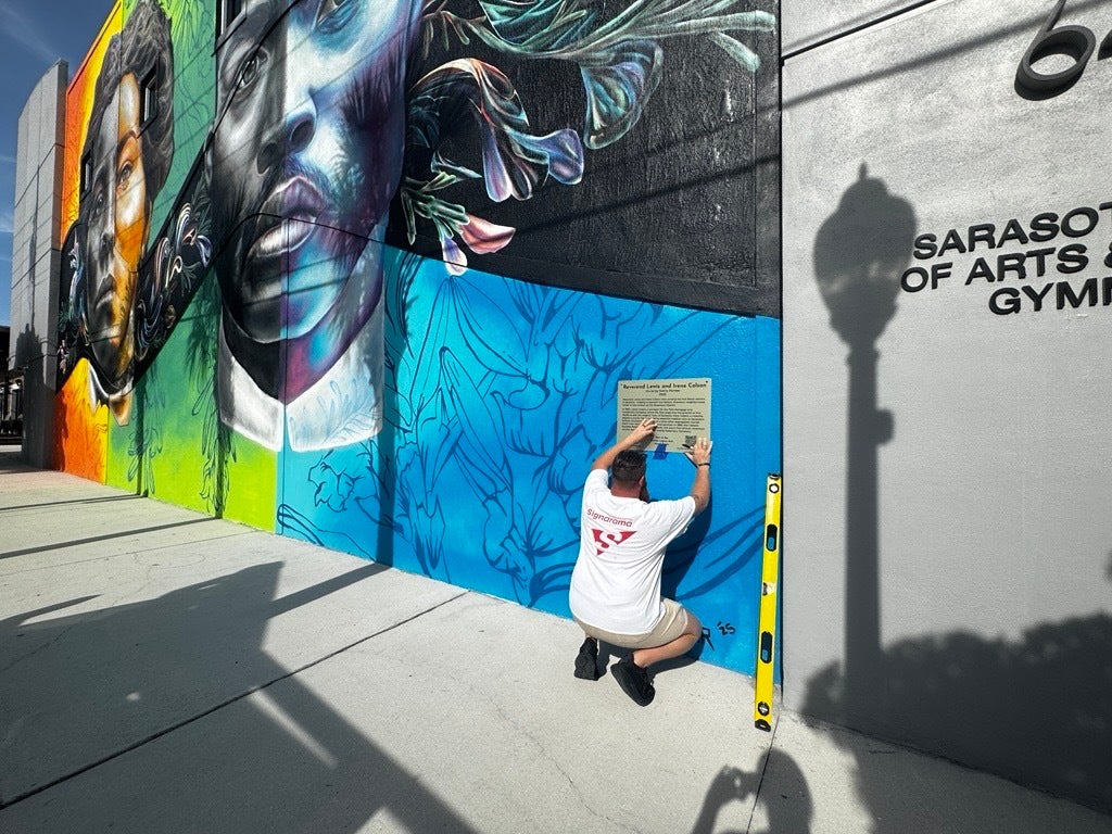 Honoring History Through Art: Our Contribution to the Colson Mural in Sarasota