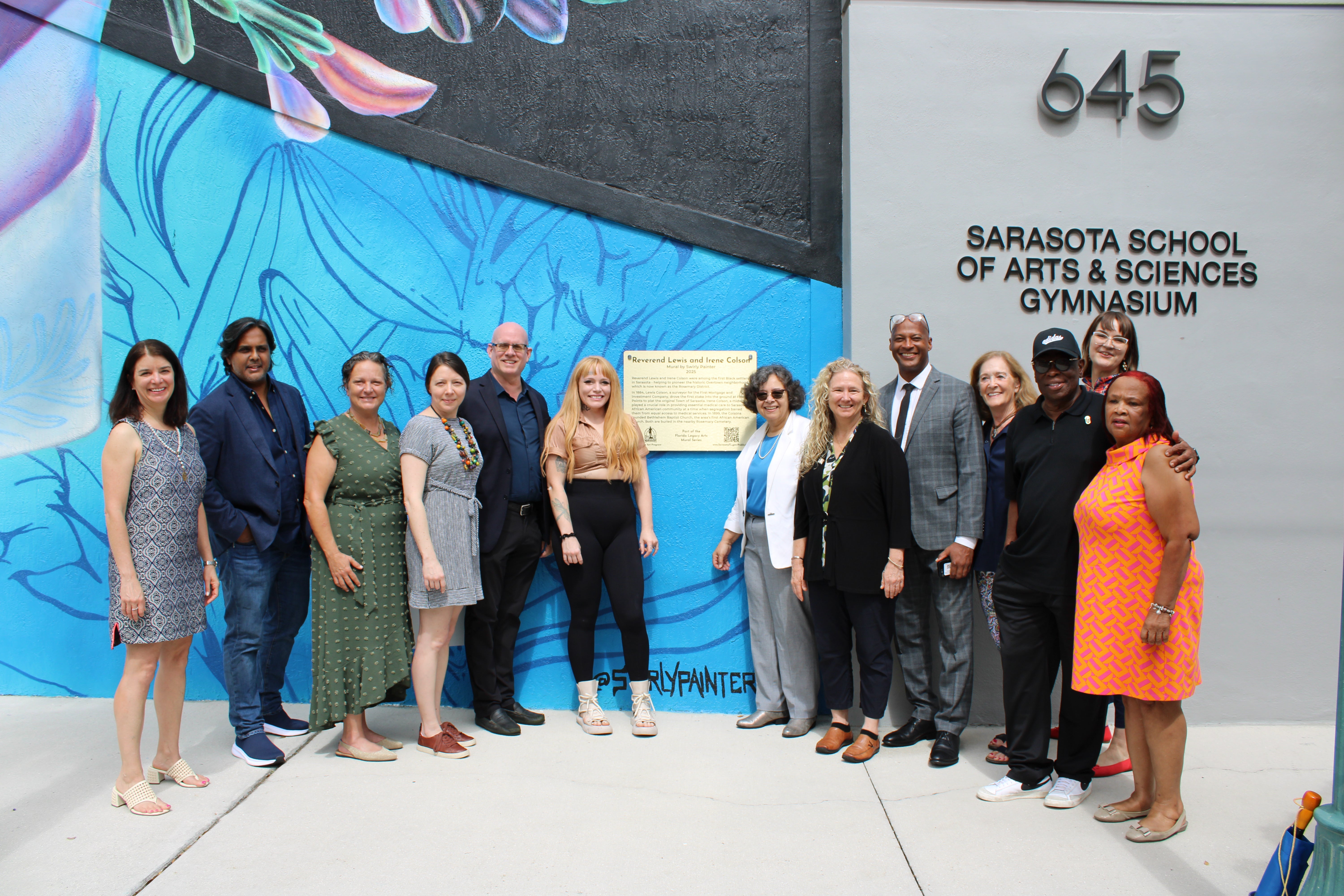 Honoring History Through Art: Our Contribution to the Colson Mural in Sarasota