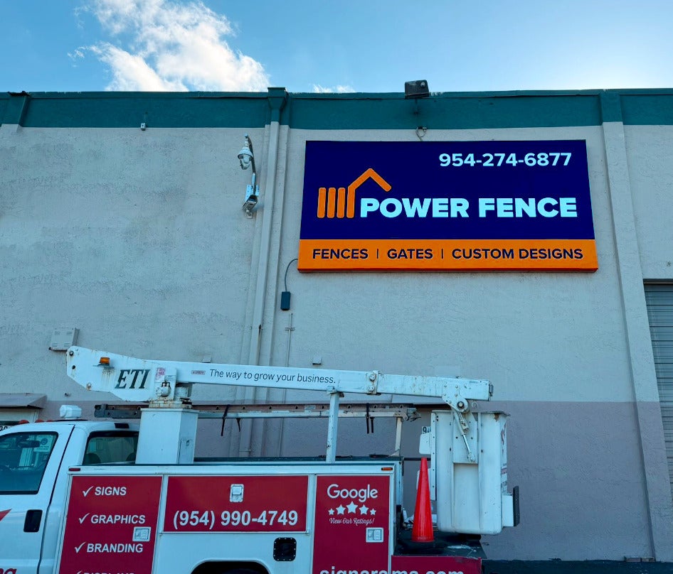 Pawer fence Fabric Cabinet