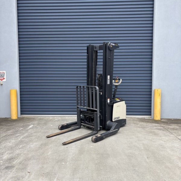Used Crown Electric Walkie Stacker #W266
