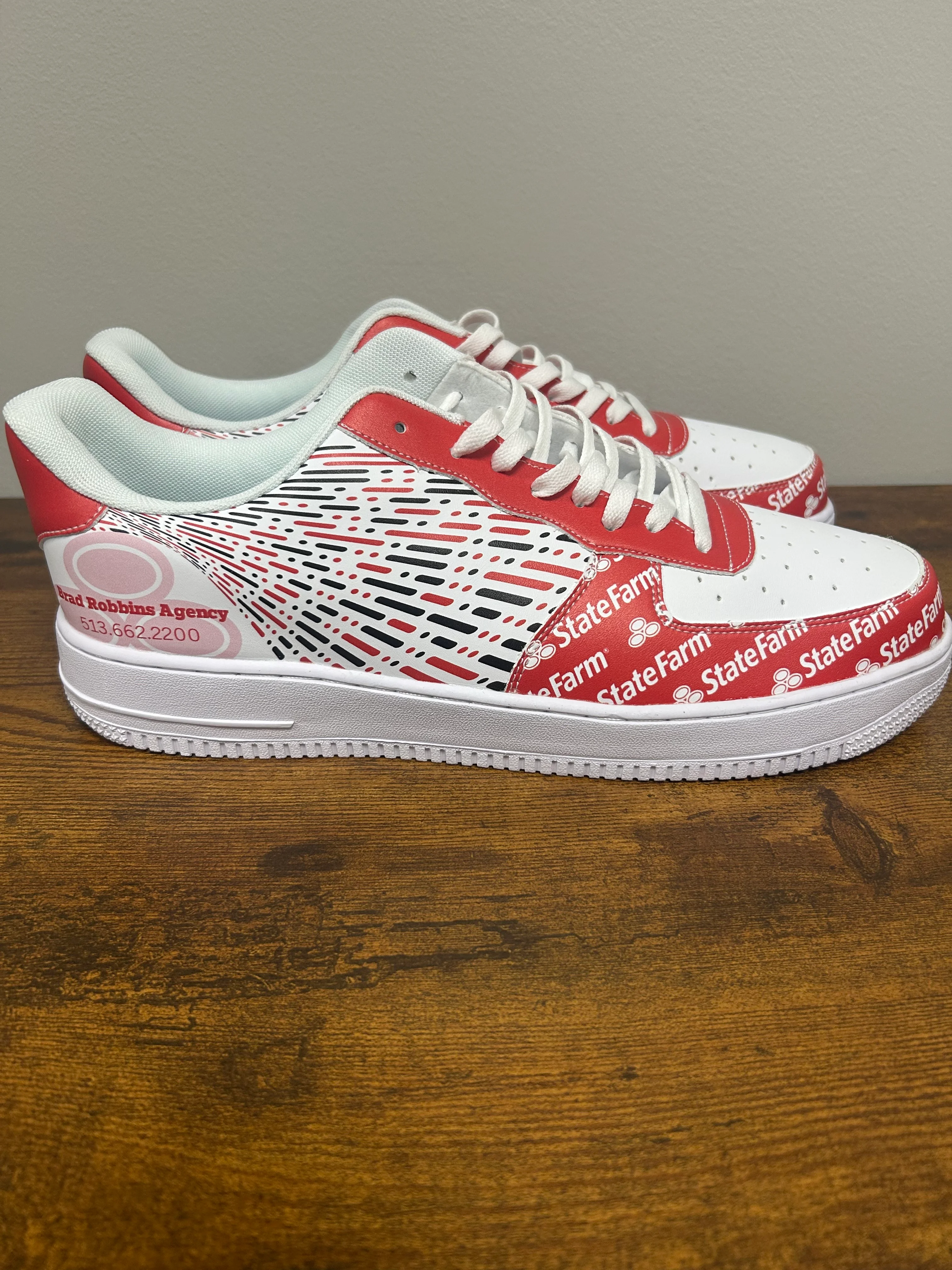 Custom Shoes for State Farm