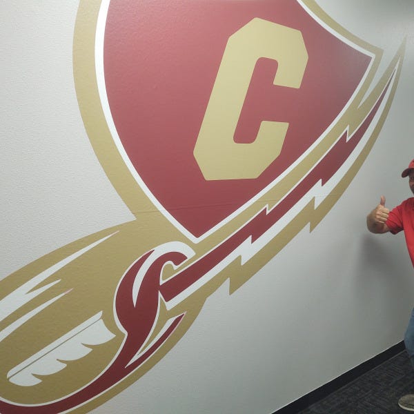 central wall graphics