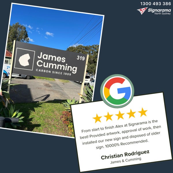 Satisfied Customers! | Outdoor Sign