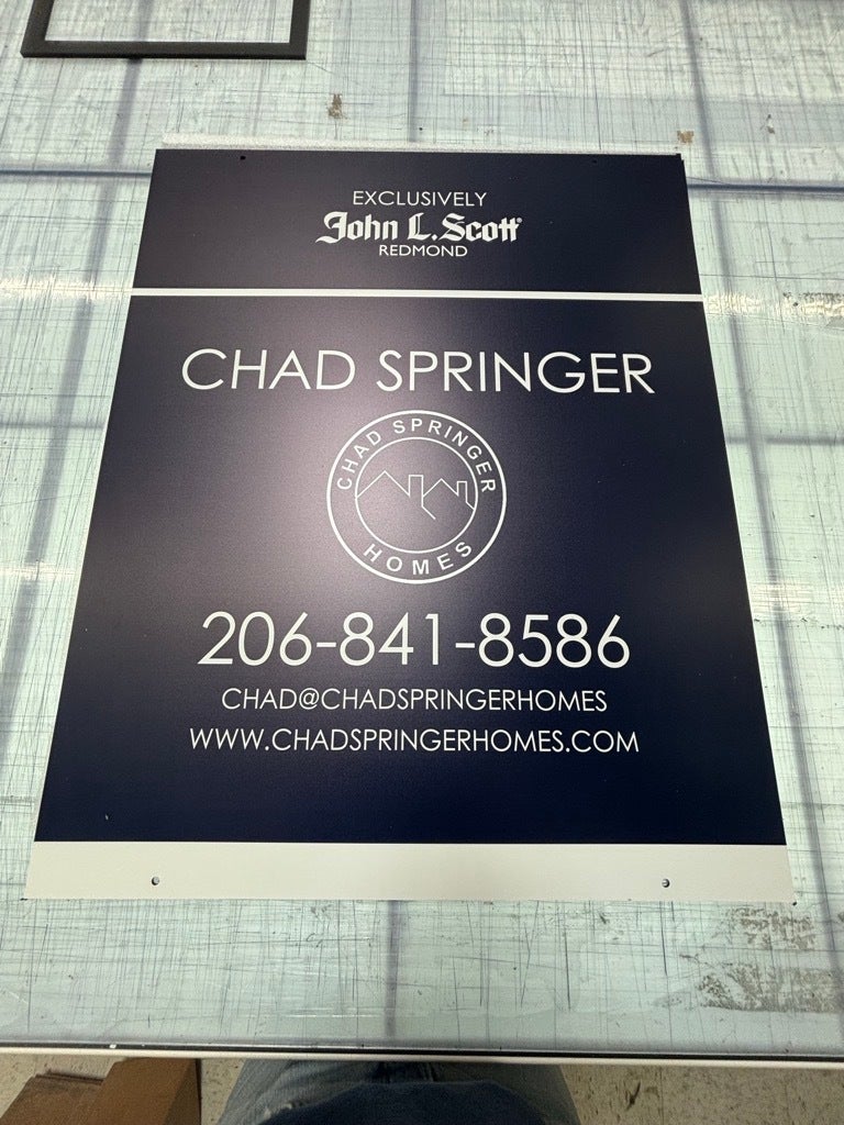 Realtor Signage Tips: How to Build a Professional Realtor Brand That Gets Results - Chad Springer Homes, Redmond, WA