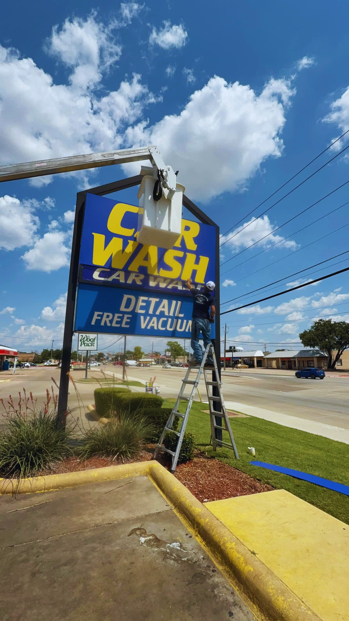 Project Highlight: ACM Sign for Soapy Jeff’s Car Wash