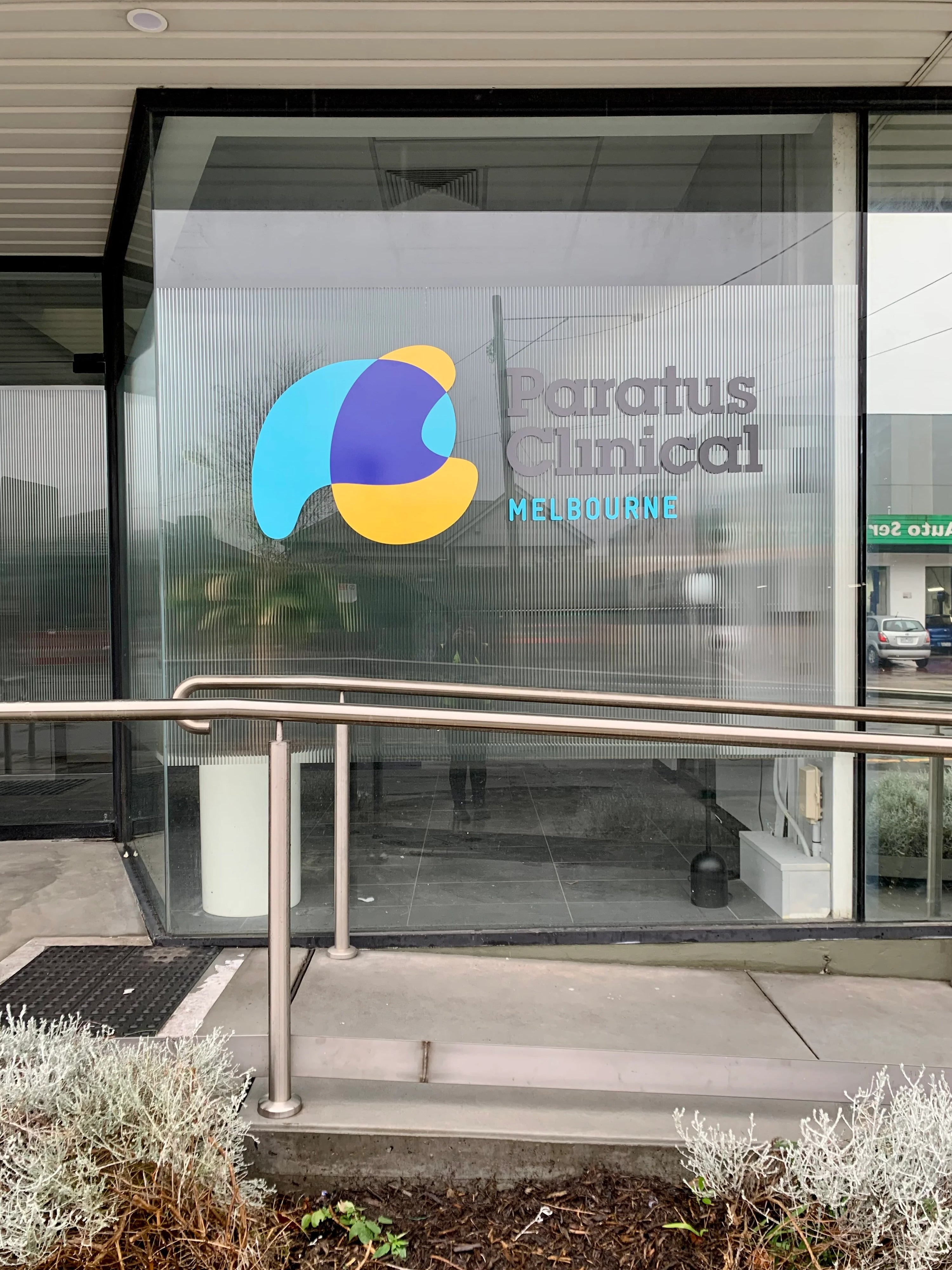 Office Signage -Paratus Clinical Research Melbourne - Northcote VIC.