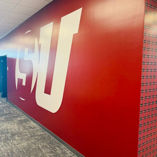 Shriner University_Wall Wrap 2