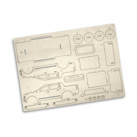 BRANDCRAFT UTE Wooden Model