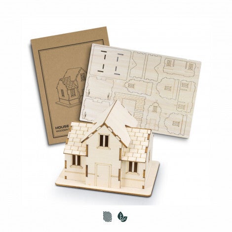 BRANDCRAFT House Wooden Model