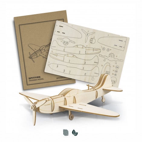BRANDCRAFT Spitfire Wooden Model