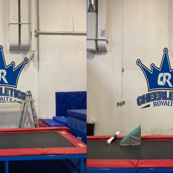 Cheerletics Wall Mural - Georgetown MA