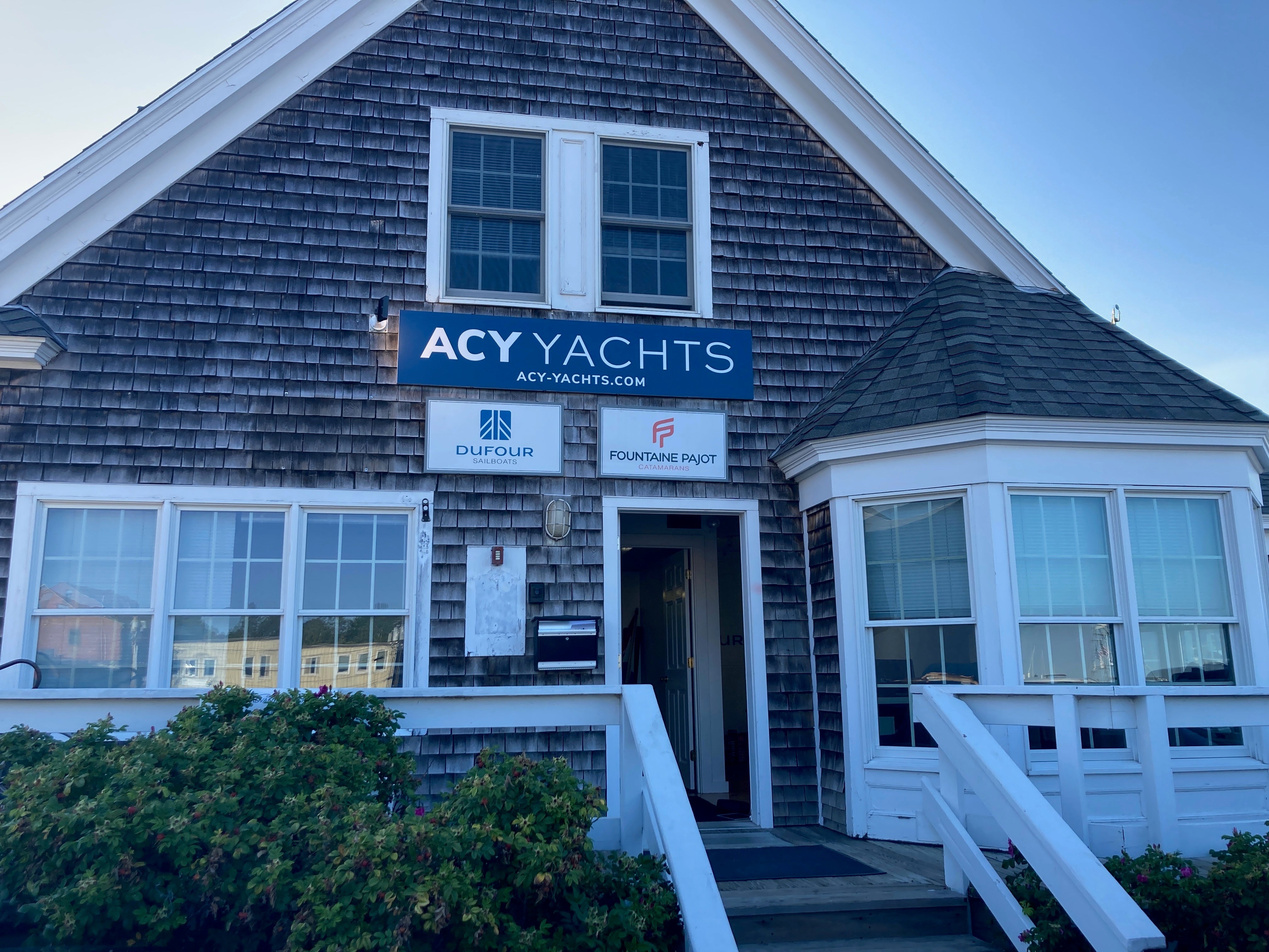 ACY Yacht - Tube Frame Storefront Sign - Newburyport