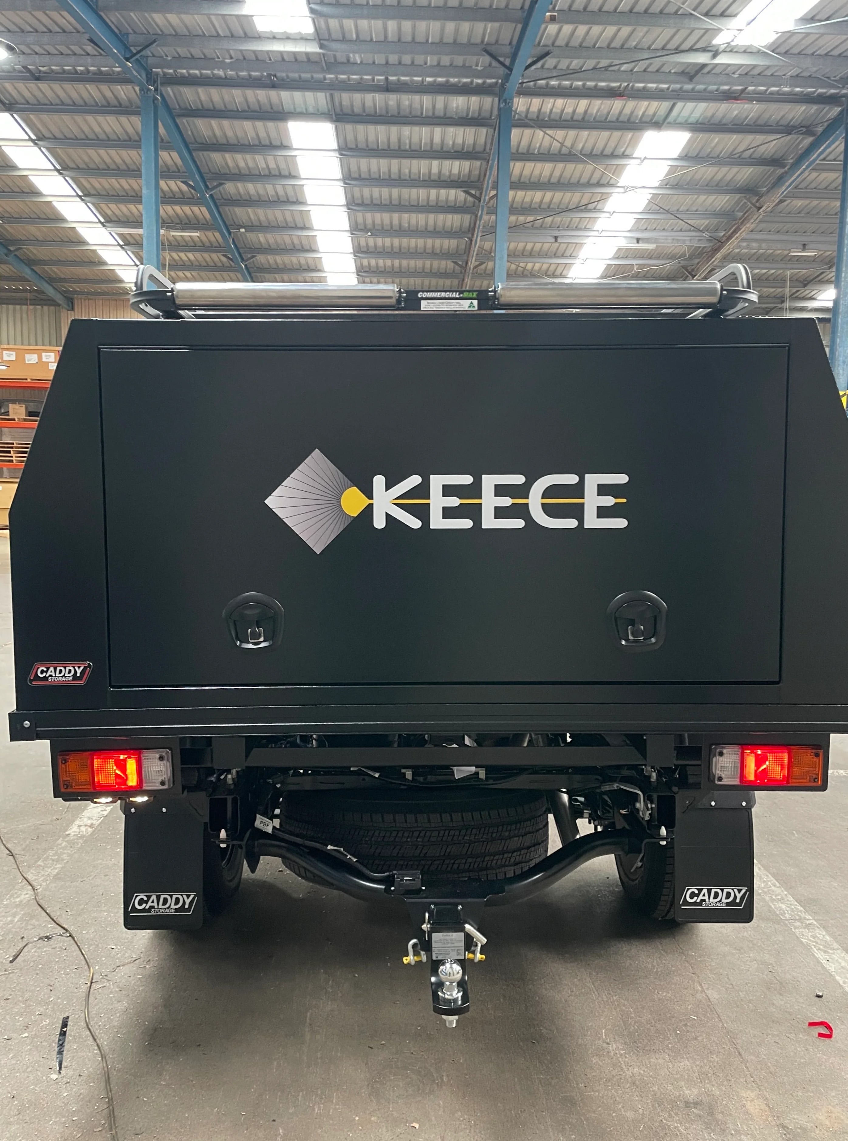 Vehicle Lettering - Keece Group VIC.